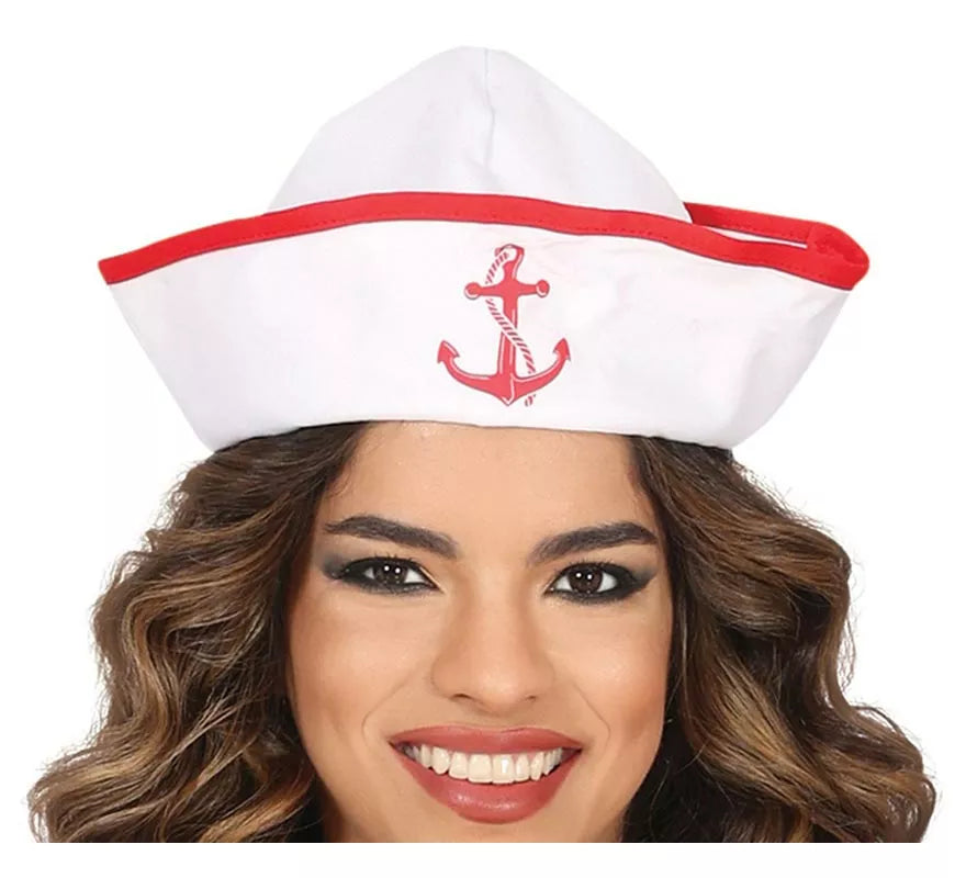 Disfraz de Marinera Grumete Vintage azul para mujer