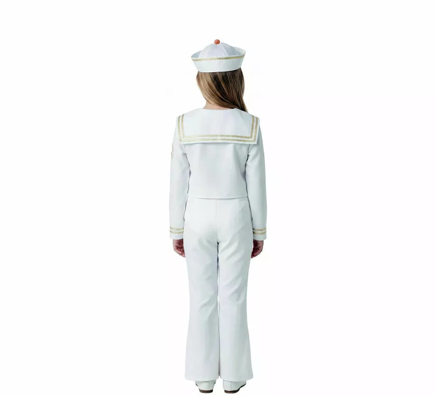 Disfraz de Marinero blanco para niños