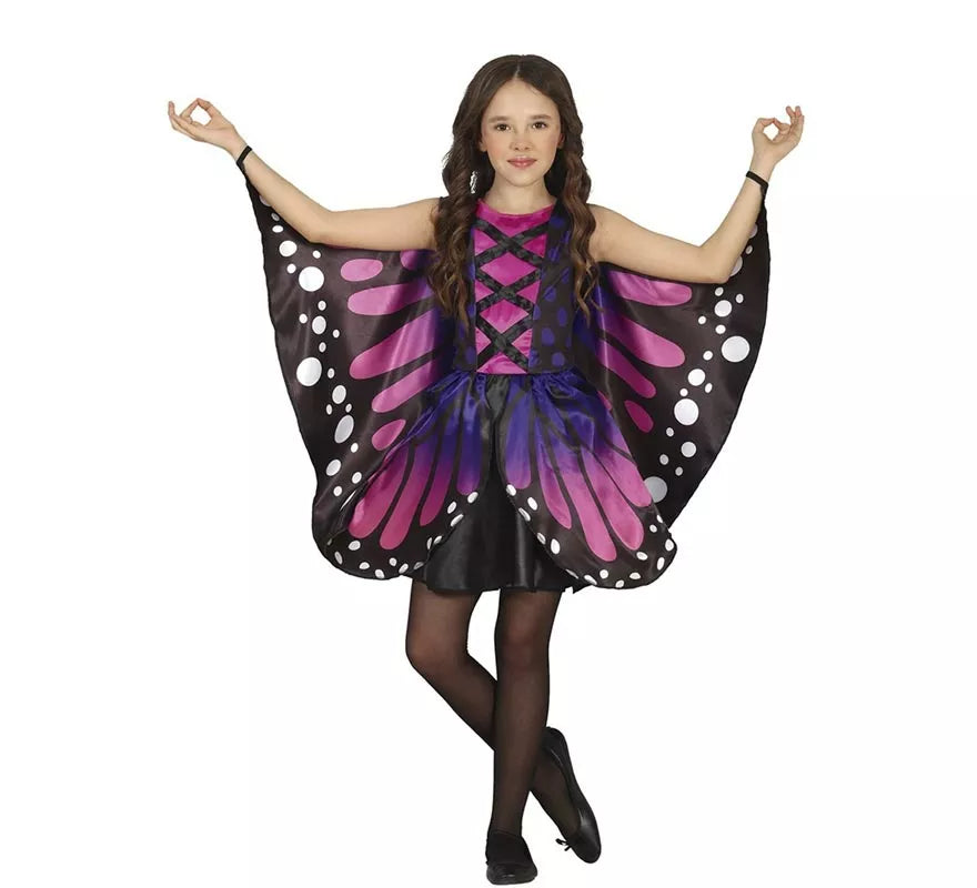Translation missing: pt-PT.Disfraz de Mariposa morada para niña