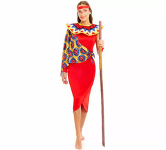 Fato Maasai para mulher