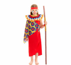 Fato Maasai para menina