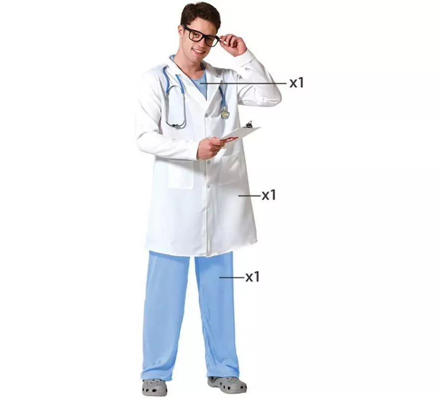 Translation missing: pt-PT.Disfraz de Médico de Familia para hombre