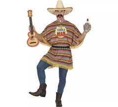 Fato de tequila mexicana para homem