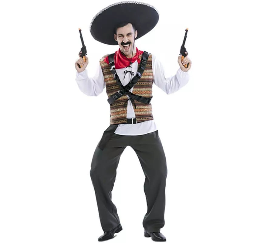 Translation missing: pt-PT.Disfraz de Mejicano Pancho para hombre