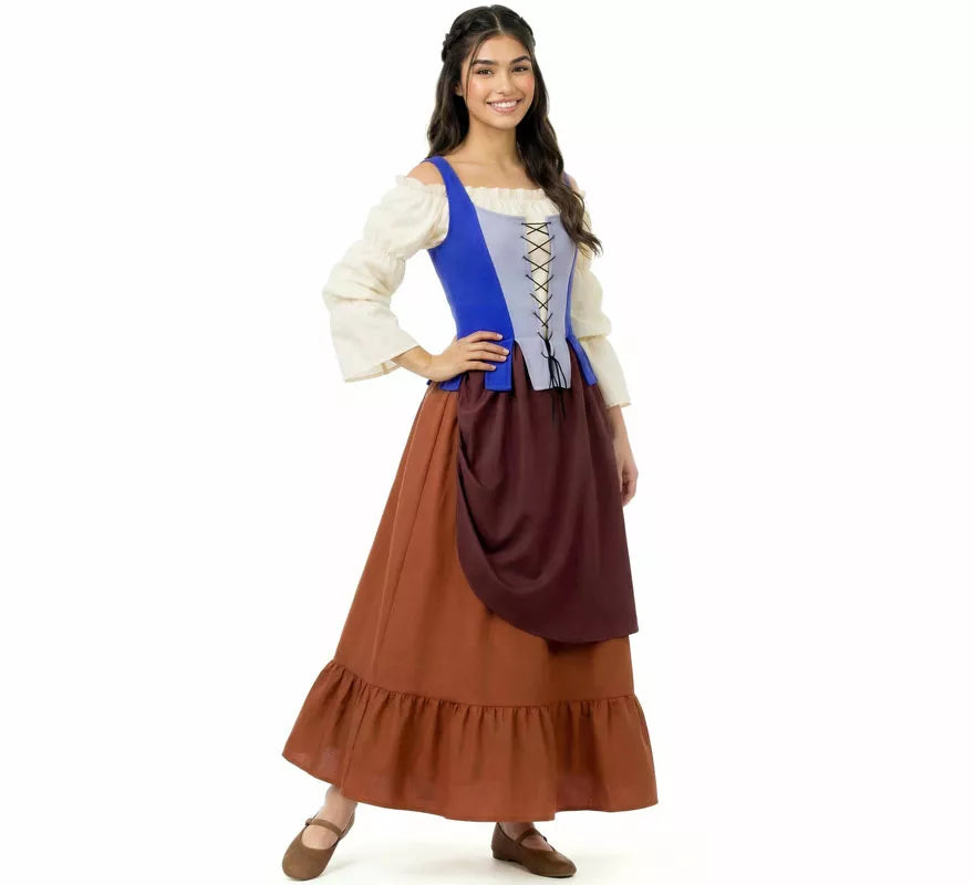 Disfraz de Mesonera Medieval para mujer
