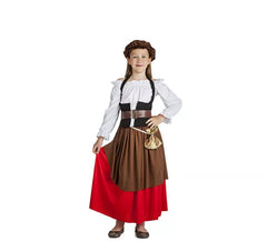 Fato de Mesonera medieval para menina