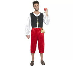 Fato de Innkeeper medieval para homem