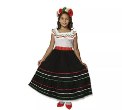 Fato mexicana para meninas