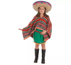 Fato de mexicana para menina