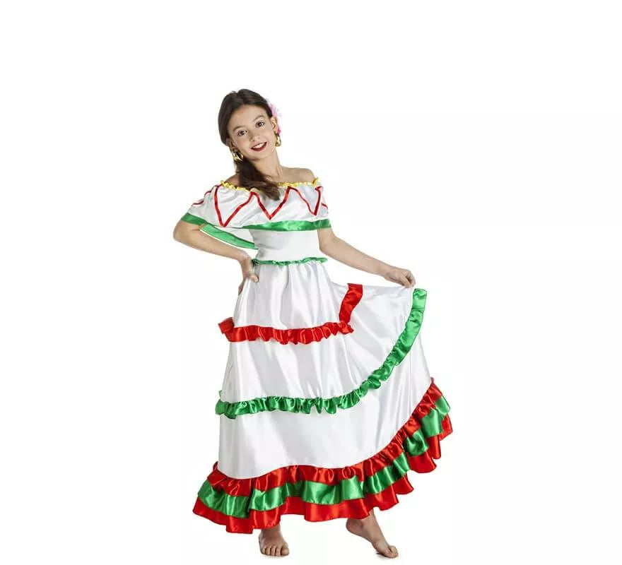 Translation missing: pt-PT.Disfraz de Mexicana para niña