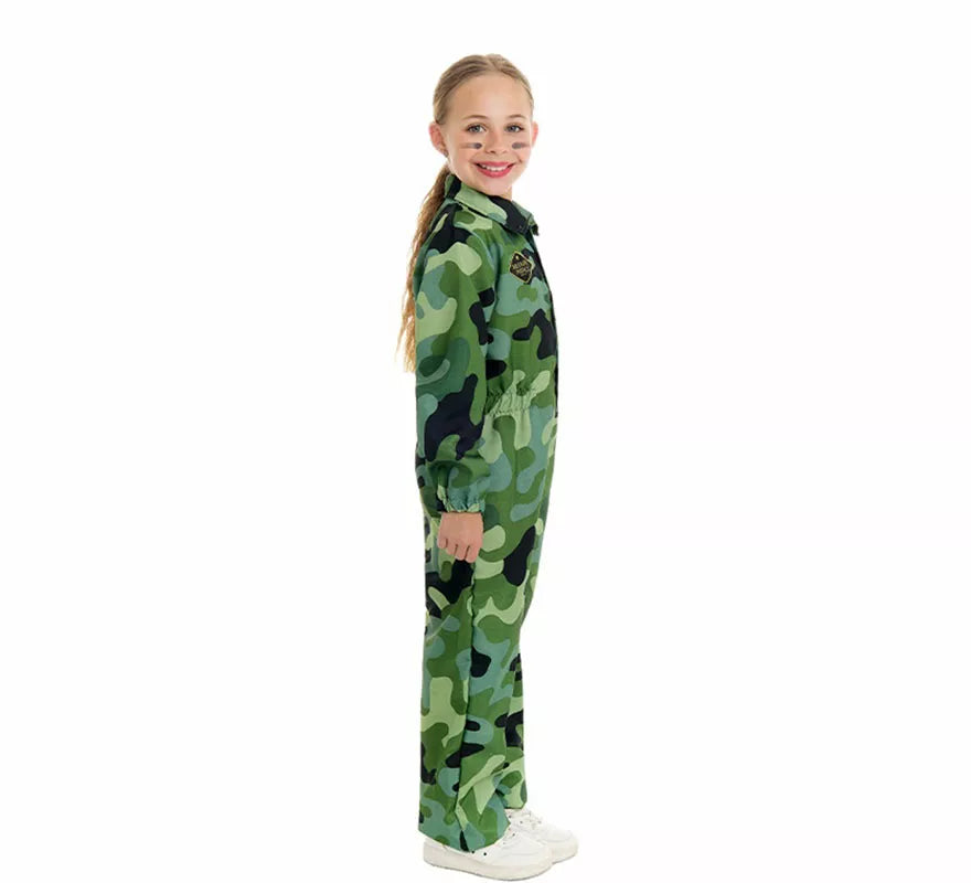 Translation missing: pt-PT.Disfraz de Militar Camuflaje para niño