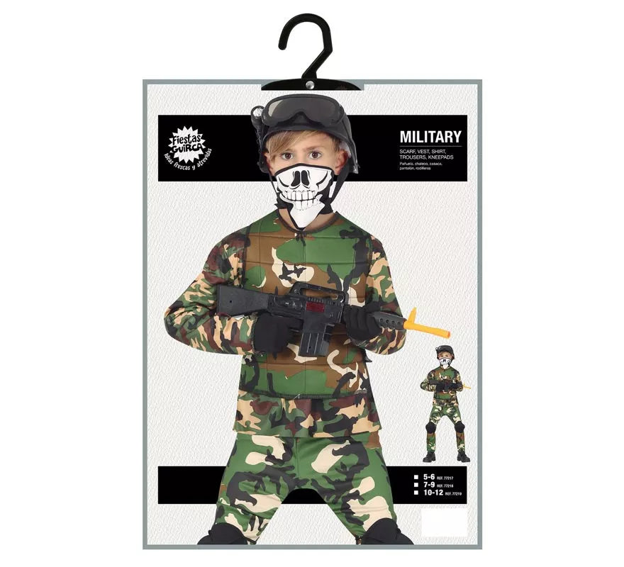Translation missing: pt-PT.Disfraz de Militar de Élite para niños