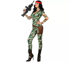 Fato de mulher militar
