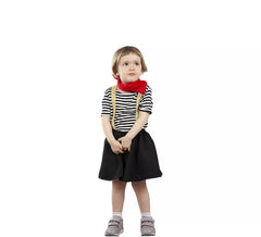 Fato de mímica para bebé e menina