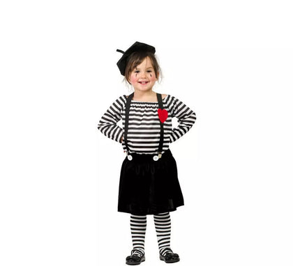 Disfraz de Mimo para Niña
