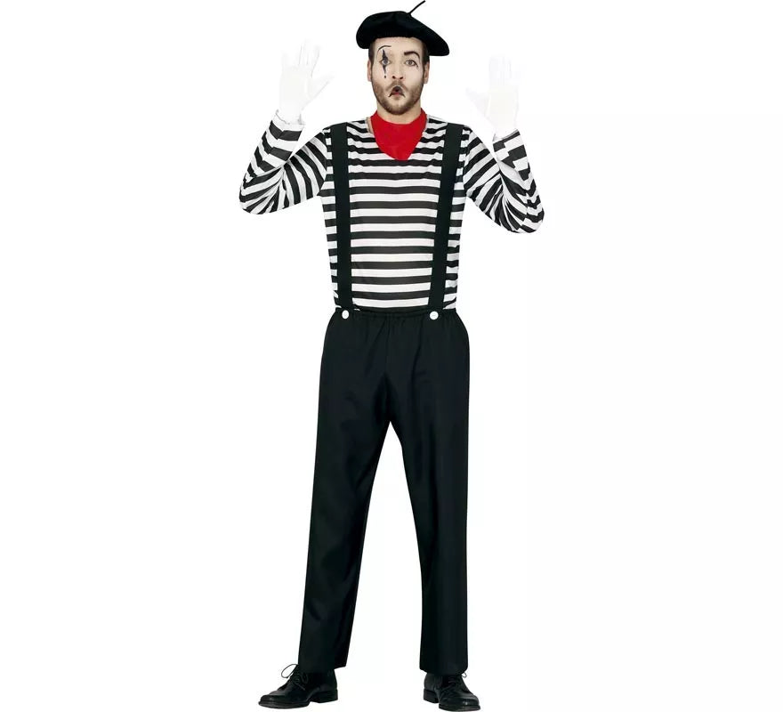 Translation missing: pt-PT.Disfraz de Mimo Parisino para hombre