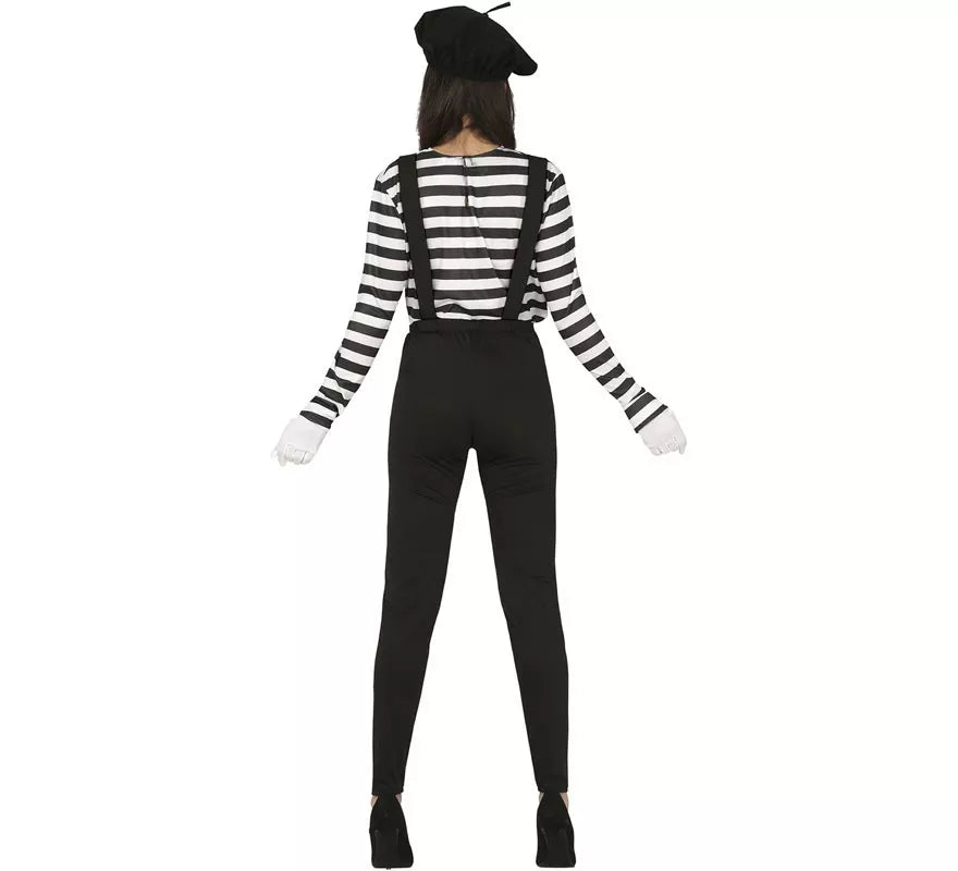 Translation missing: pt-PT.Disfraz de Mimo Parisino para mujer