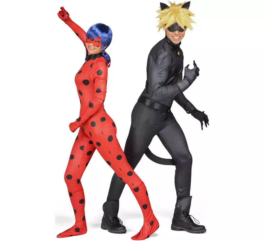 Disfraz de Miraculous Ladybug con peluca para mujer