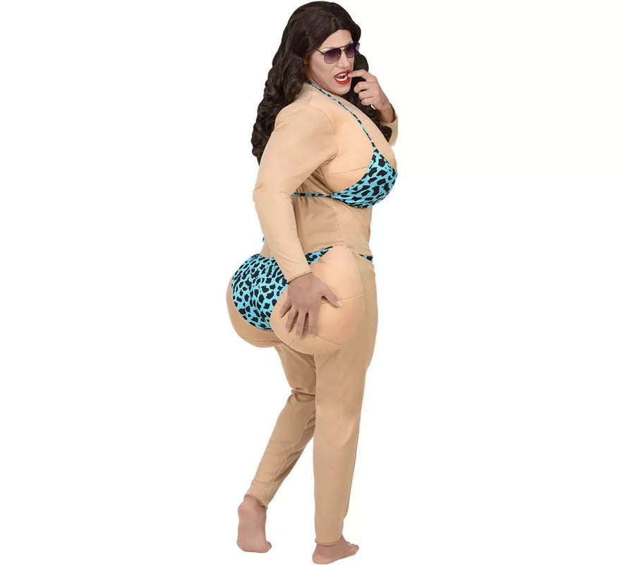Translation missing: pt-PT.Disfraz de Miss Bikini Acolchado para hombre