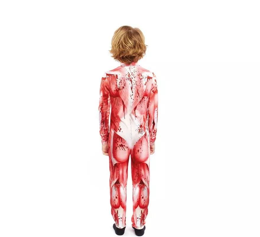 Translation missing: pt-PT.Disfraz de Modelo Anatómico con Músculos para niño y adolescente