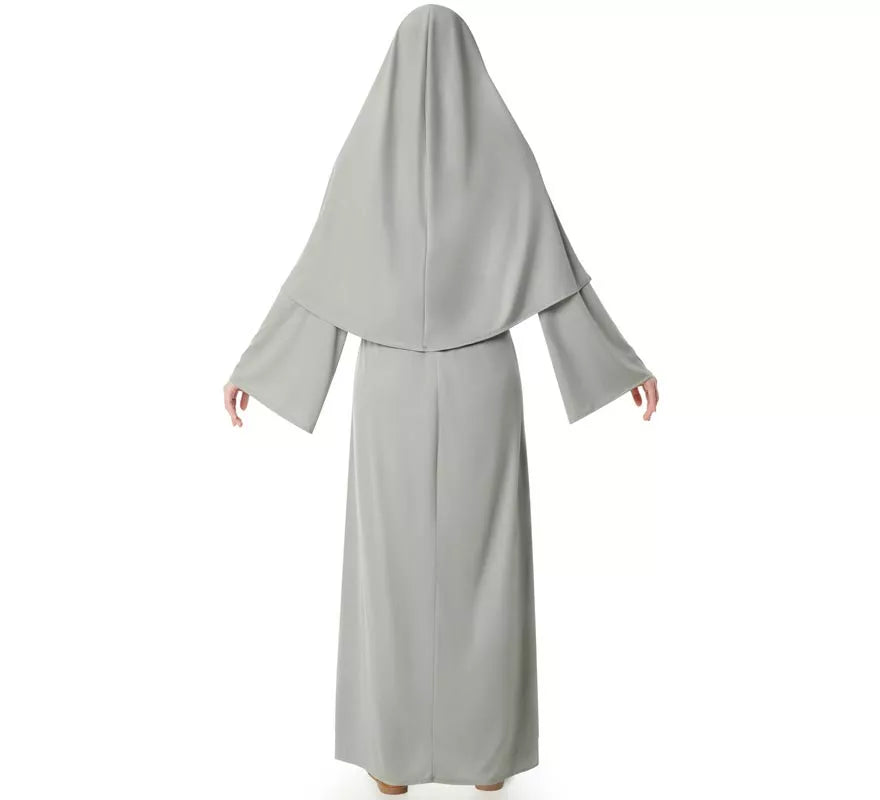 Translation missing: pt-PT.Disfraz de Monja gris para mujer