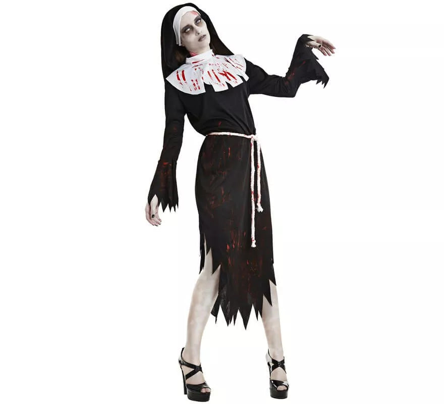 Translation missing: pt-PT.Disfraz de Monja Zombie para mujer