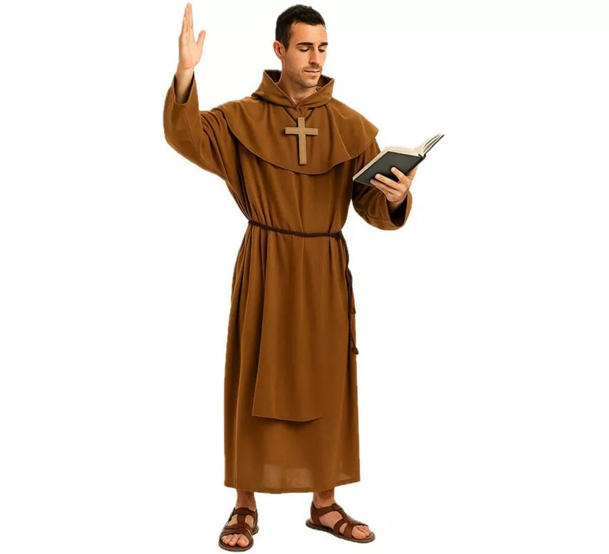 Translation missing: pt-PT.Disfraz de Monje Franciscano para hombre