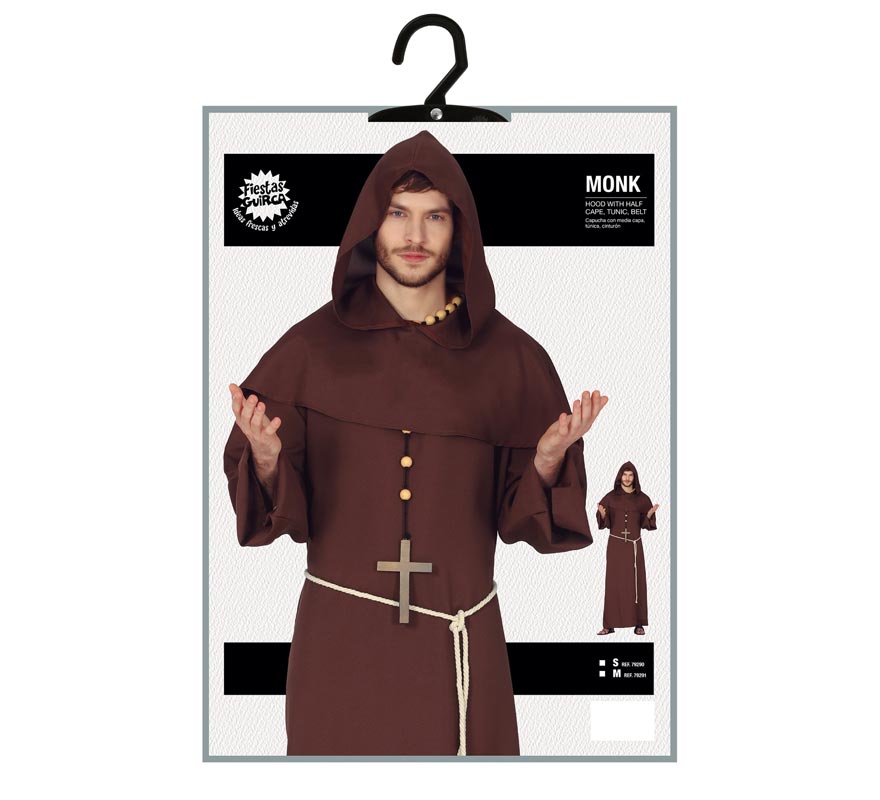 Disfraz de Monje para hombre