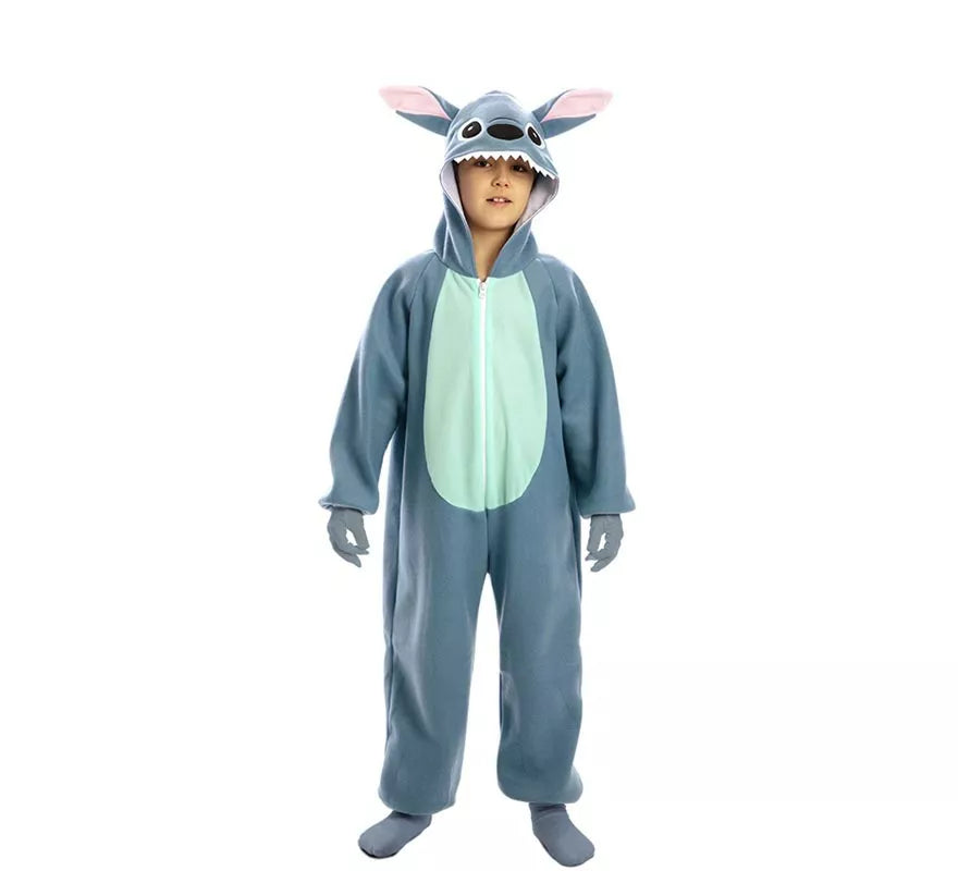 Disfraz de Monstruito azul para niños