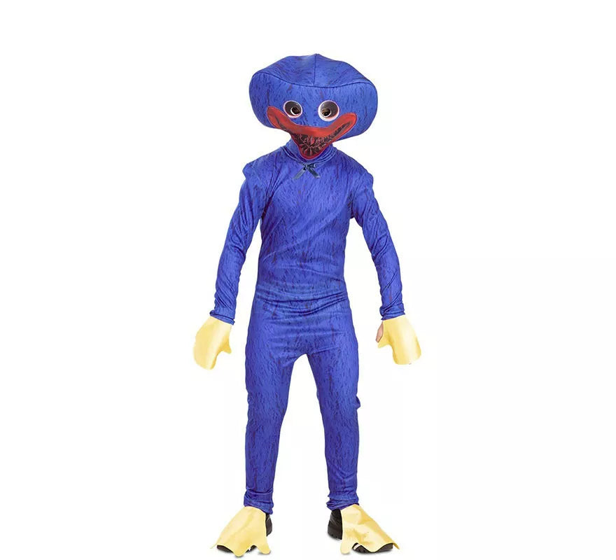 Translation missing: pt-PT.Disfraz de Monstruo de los Abrazos azul para niño