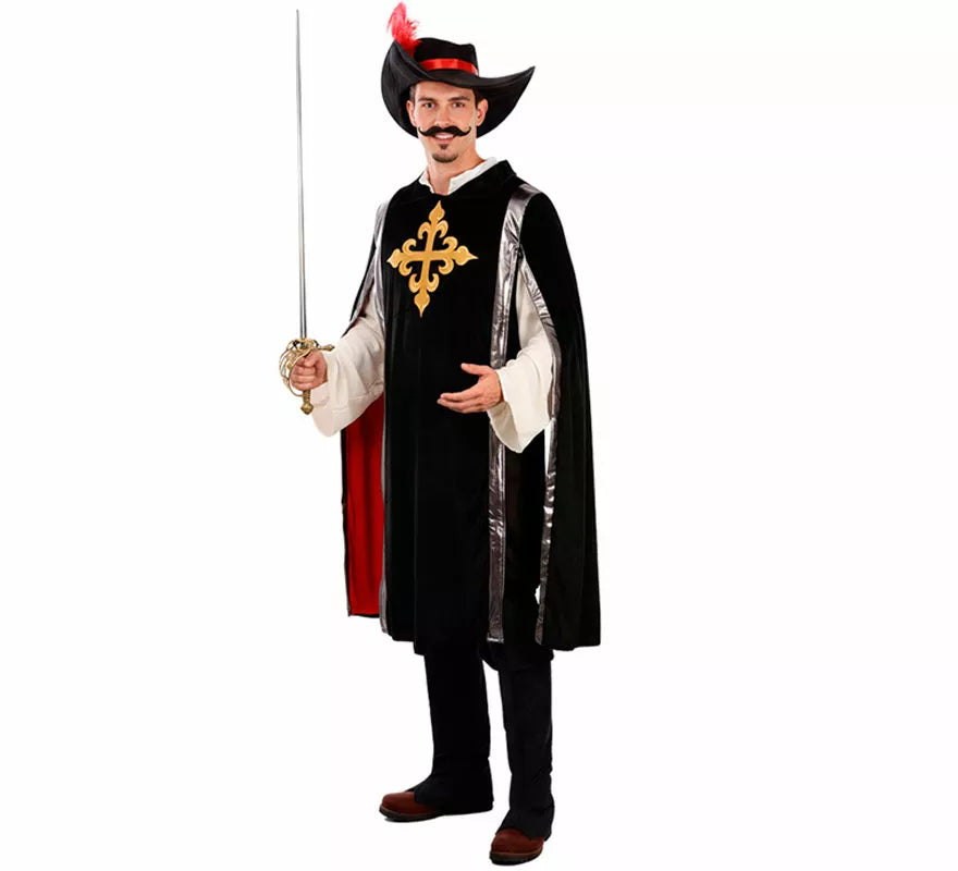 Disfraz de Mosquetero Elegante para hombre