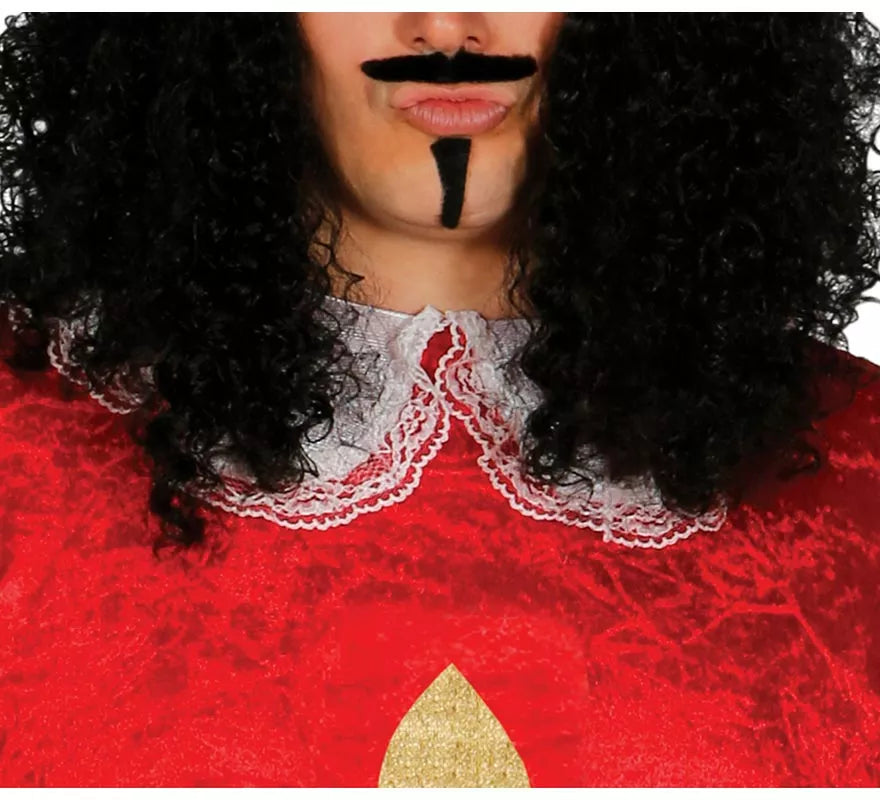 Translation missing: pt-PT.Disfraz de Mosquetero rojo para hombre