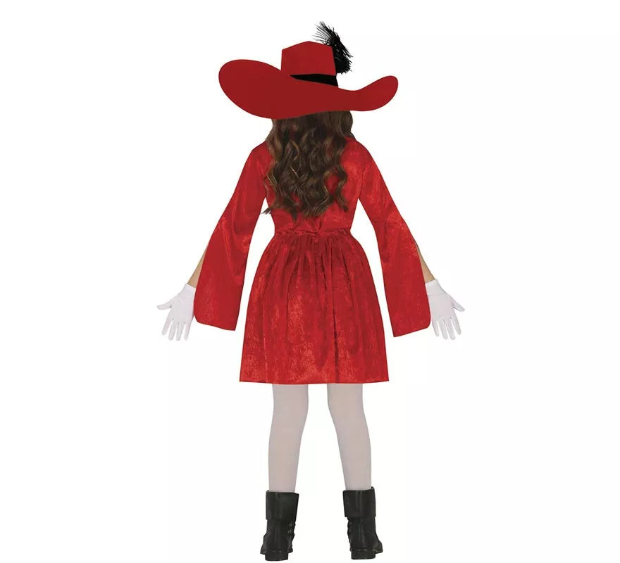 Translation missing: pt-PT.Disfraz de Mosquetero rojo para niños