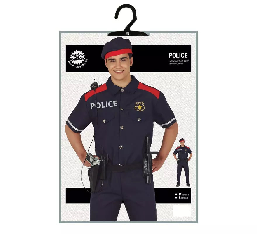 Translation missing: pt-PT.Disfraz de Mosso d'Esquadra para hombre