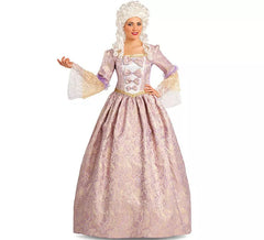 Fato feminino rosa de Versalhes para mulheres