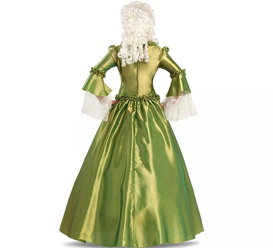 Translation missing: pt-PT.Disfraz de Mujer de Versalles verde para mujer