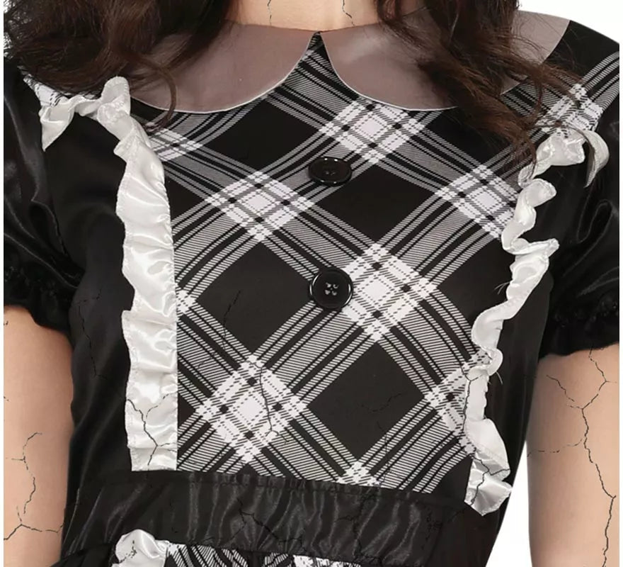 Translation missing: pt-PT.Disfraz de Muñeca de Porcelana Cuadros para mujer