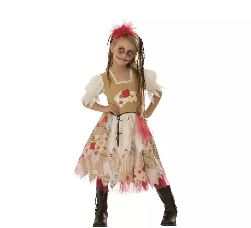 Translation missing: pt-PT.Disfraz de Muñeca de Trapo para niña