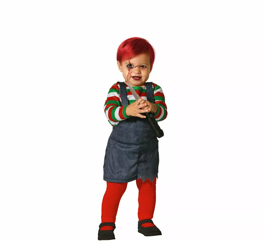 Disfraz de Muñeca Diabólica para bebé