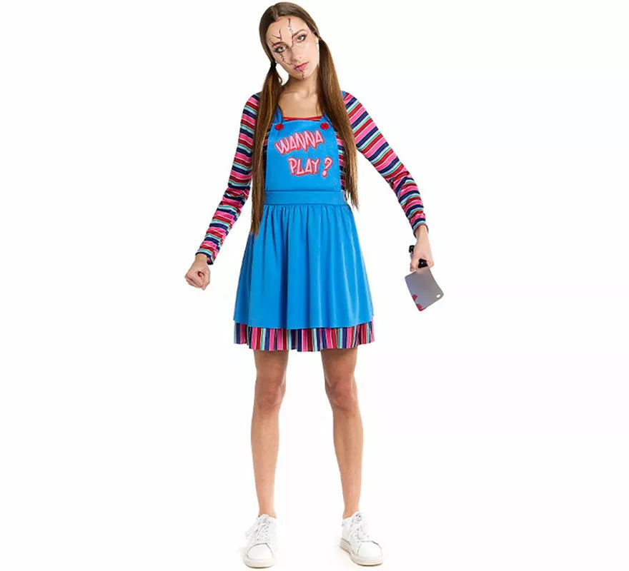Translation missing: pt-PT.Disfraz de Muñeca Diabólica para mujer