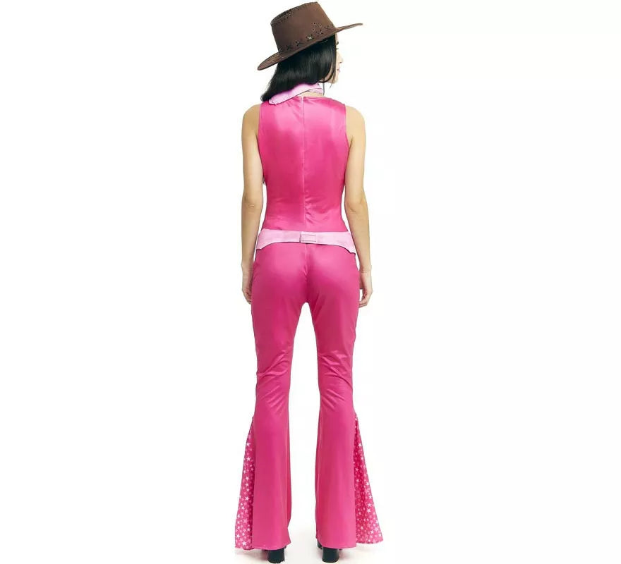 Translation missing: pt-PT.Disfraz de Muñeca Famosa Vaquera fucsia para mujer