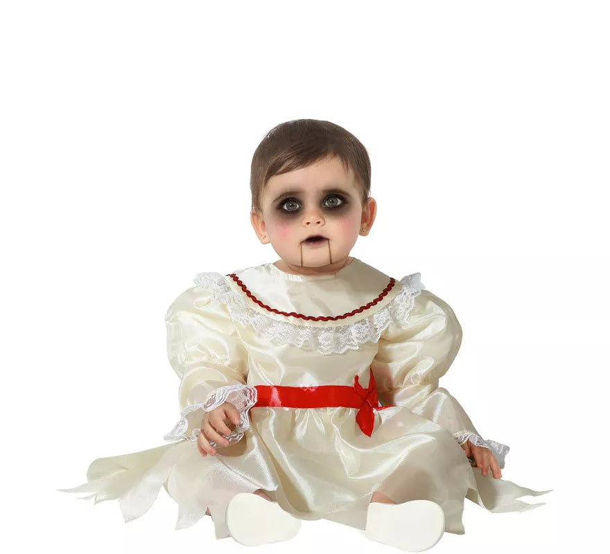 Translation missing: pt-PT.Disfraz de Muñeca Poseída para bebé y niña