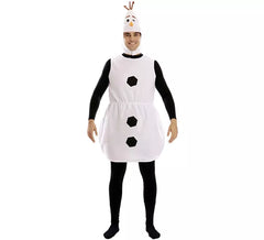 Fato de boneco de neve para homem