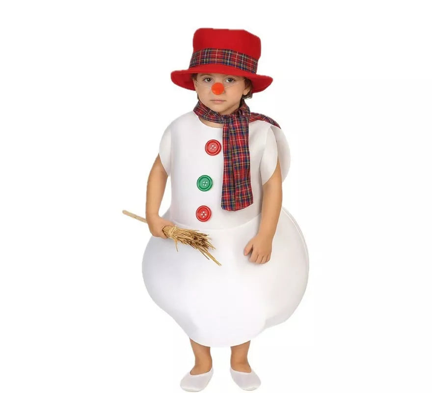 Translation missing: pt-PT.Disfraz de Muñeco de Nieve para Niño de 9 a 11 años