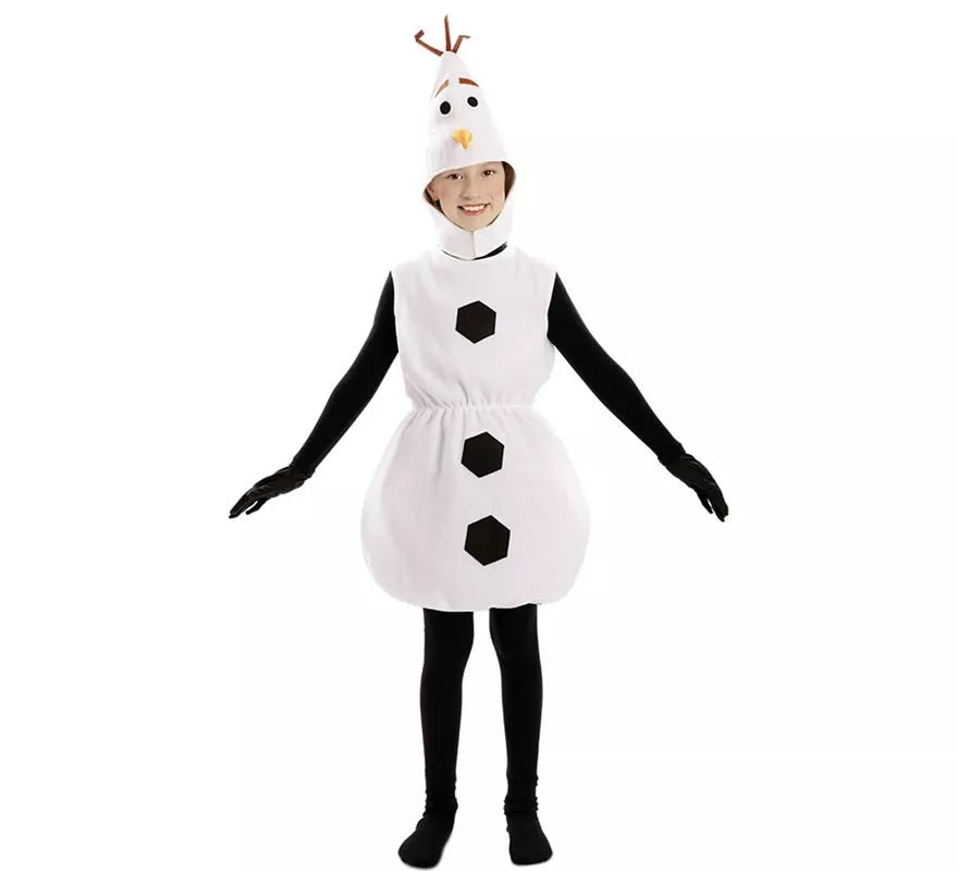 Translation missing: pt-PT.Disfraz de Muñeco de Nieve para niños