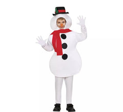 Fato de boneco de neve para crianças