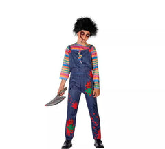Fato de diabolical Doll para menino