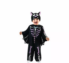Fato de morcego esqueleto para bebê