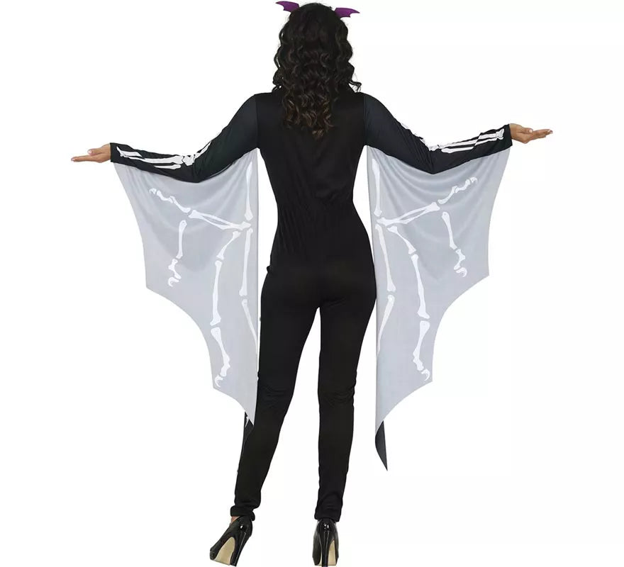 Translation missing: pt-PT.Disfraz de Murciélago Esqueleto para mujer