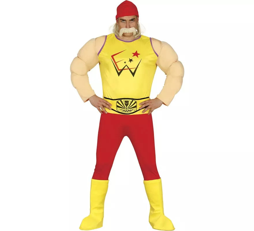 Translation missing: pt-PT.Disfraz de Musculoso de Lucha Libre para hombre